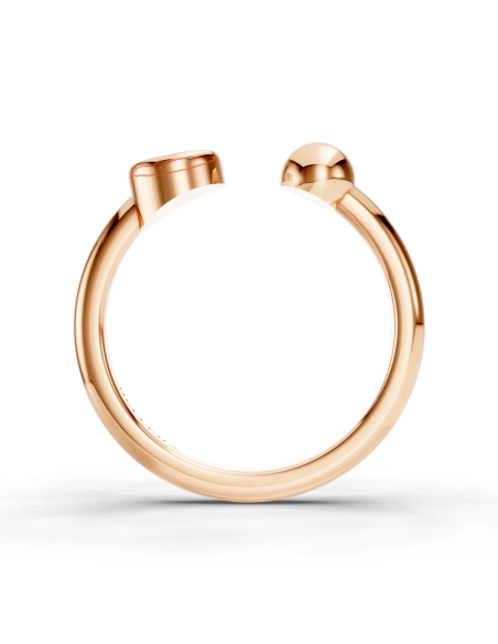 Open Ring – Otvorený prsteň zo 14k zlata | BELLÉRA