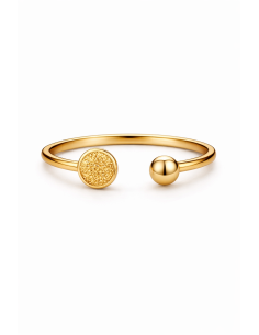 Open Ring – Otvorený prsteň zo 14k zlata | BELLÉRA