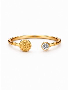 Open Stone Ring – Prsteň s drahokamom zo 14k zlata | BELLÉRA