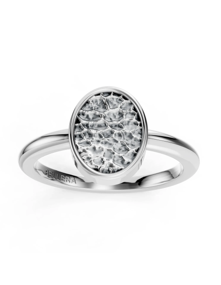 Oválny prsteň zo 14k zlata | Oval Ring | BELLÉRA