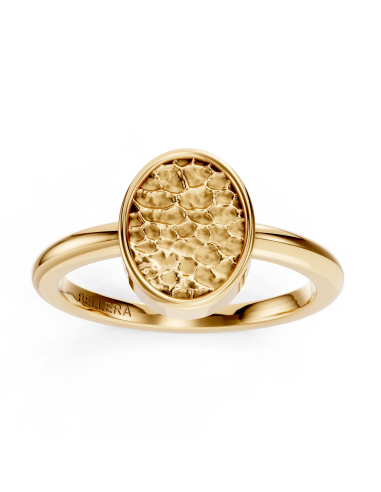Oválny prsteň zo 14k zlata | Oval Ring | BELLÉRA