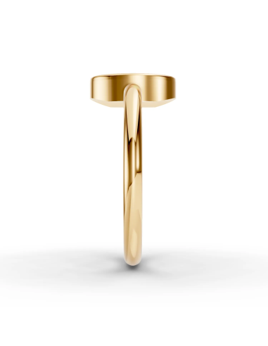 Oválny prsteň zo 14k zlata | Oval Ring | BELLÉRA