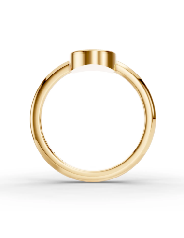 Oválny prsteň zo 14k zlata | Oval Ring | BELLÉRA