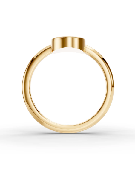 Oválny prsteň zo 14k zlata | Oval Ring | BELLÉRA