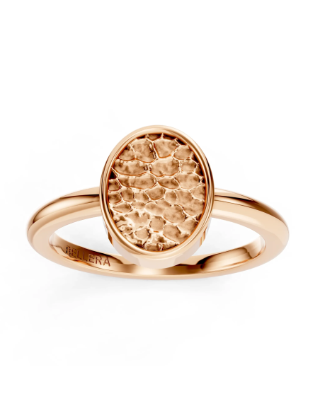 Oválny prsteň zo 14k zlata | Oval Ring | BELLÉRA