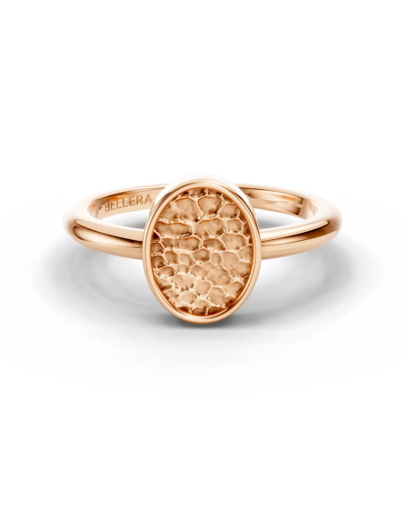 Oválny prsteň zo 14k zlata | Oval Ring | BELLÉRA