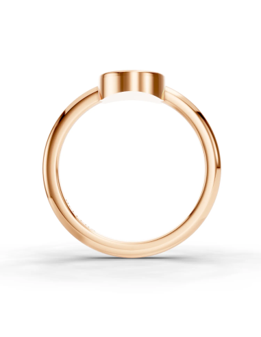 Oválny prsteň zo 14k zlata | Oval Ring | BELLÉRA