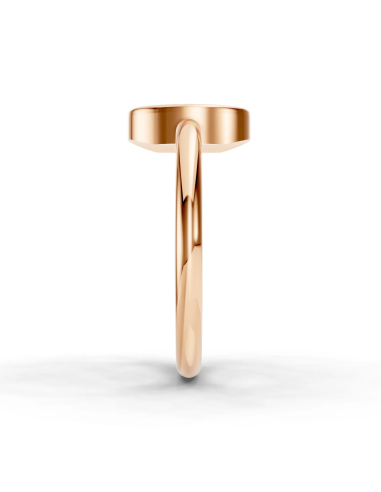 Oválny prsteň zo 14k zlata | Oval Ring | BELLÉRA