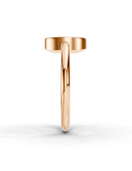 Oválny prsteň zo 14k zlata | Oval Ring | BELLÉRA